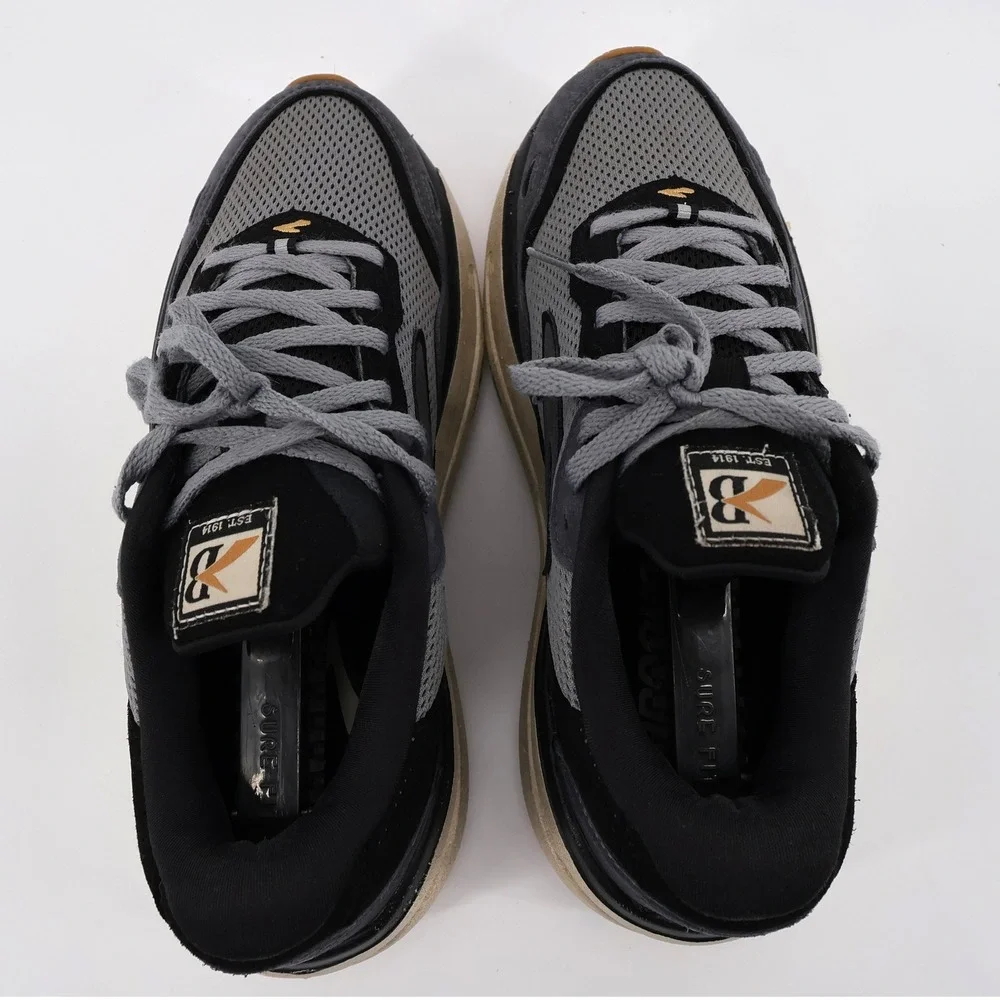Brooks Ghost Max 1204331B091 Running Shoes Grey Black Women Size 8.5